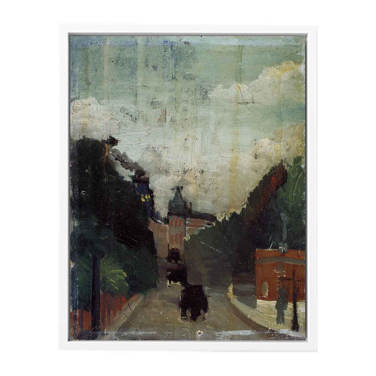 View of the Palais du Metropolitan (study)