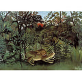 The Hungry Lion Throws Itself On The Antelope 1905