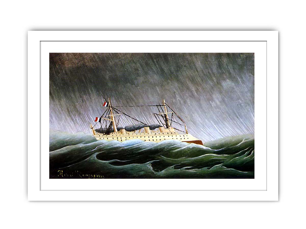 Boat in a Storm