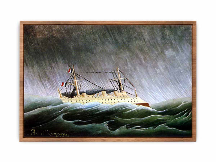 The Boat In The Storm