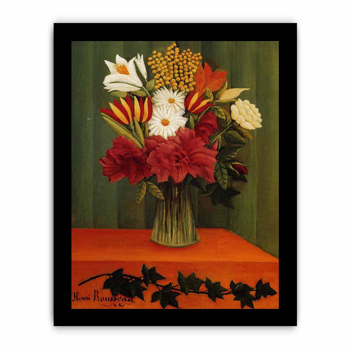 Bouquet of Flowers with an Ivy Branch II