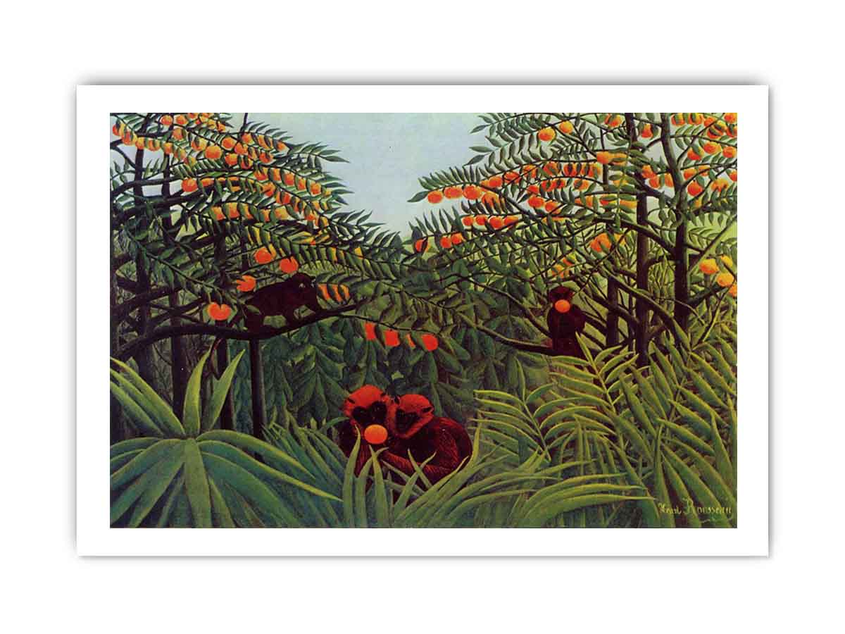 Apes In The Orange Grove