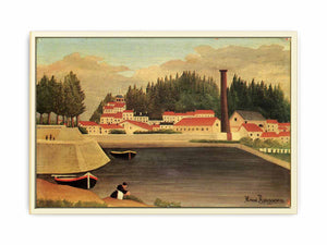 Village near a Factory