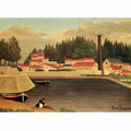 Village near a Factory