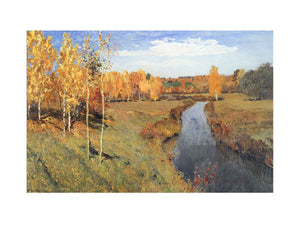 Golden autumn. Slobodka