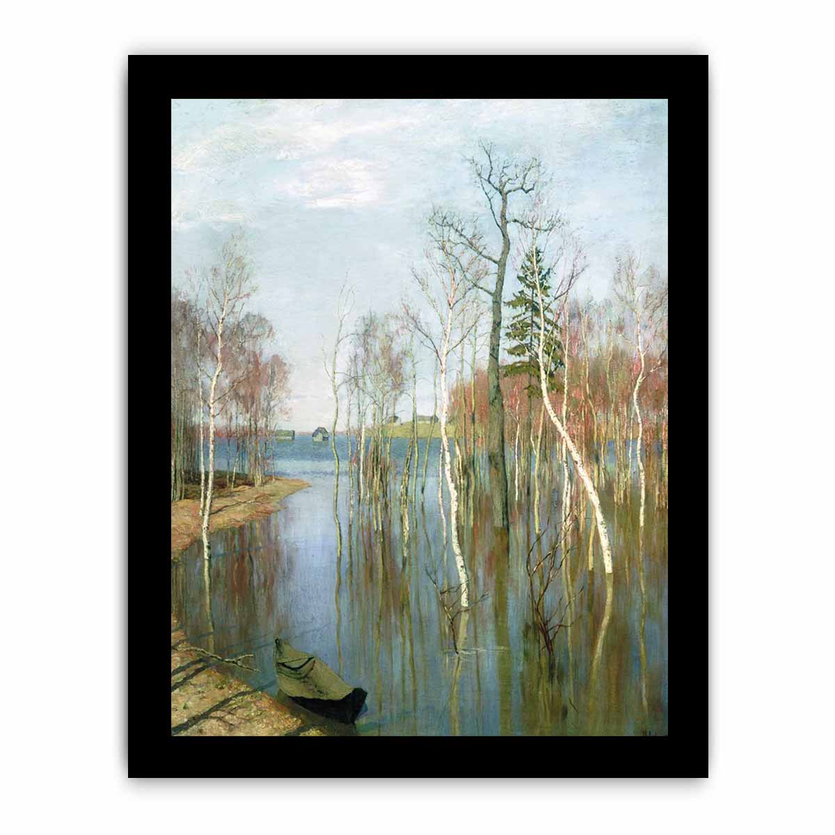 Spring. High water