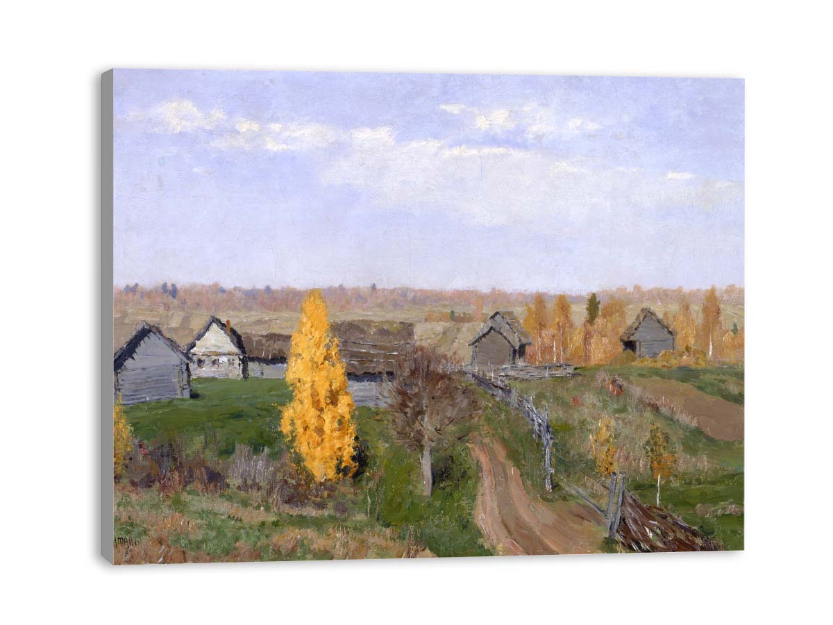Golden autumn. Slobodka