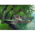 At the lake Como. Enbankment.