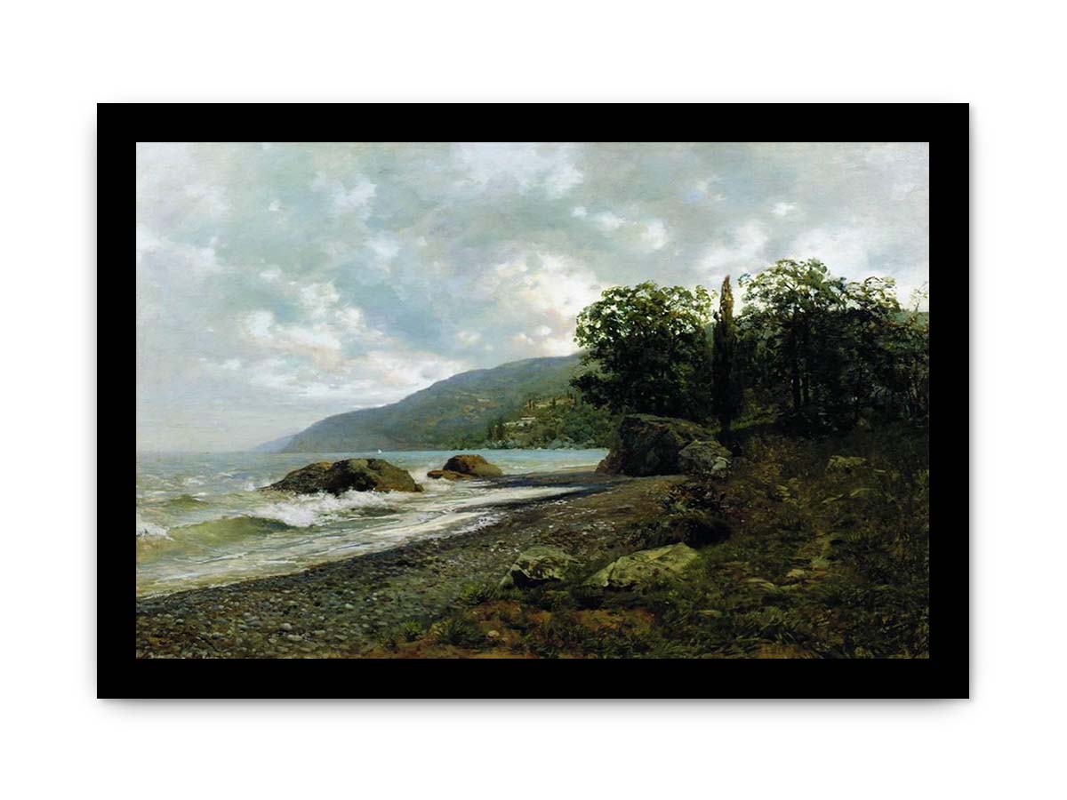 Issac Levitan, 1887 - Landscape in Crimea