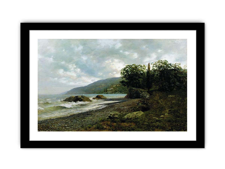 Issac Levitan, 1887 - Landscape in Crimea