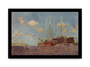 Levitan A fresh breeze On the Volga study