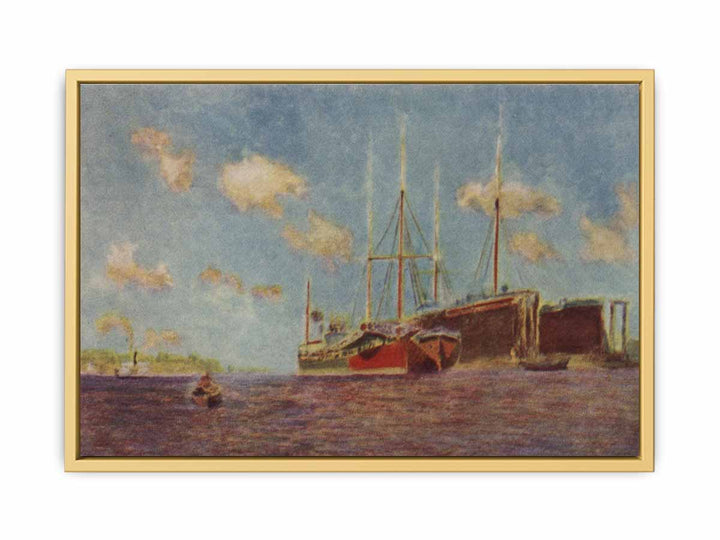 Levitan A fresh breeze On the Volga study