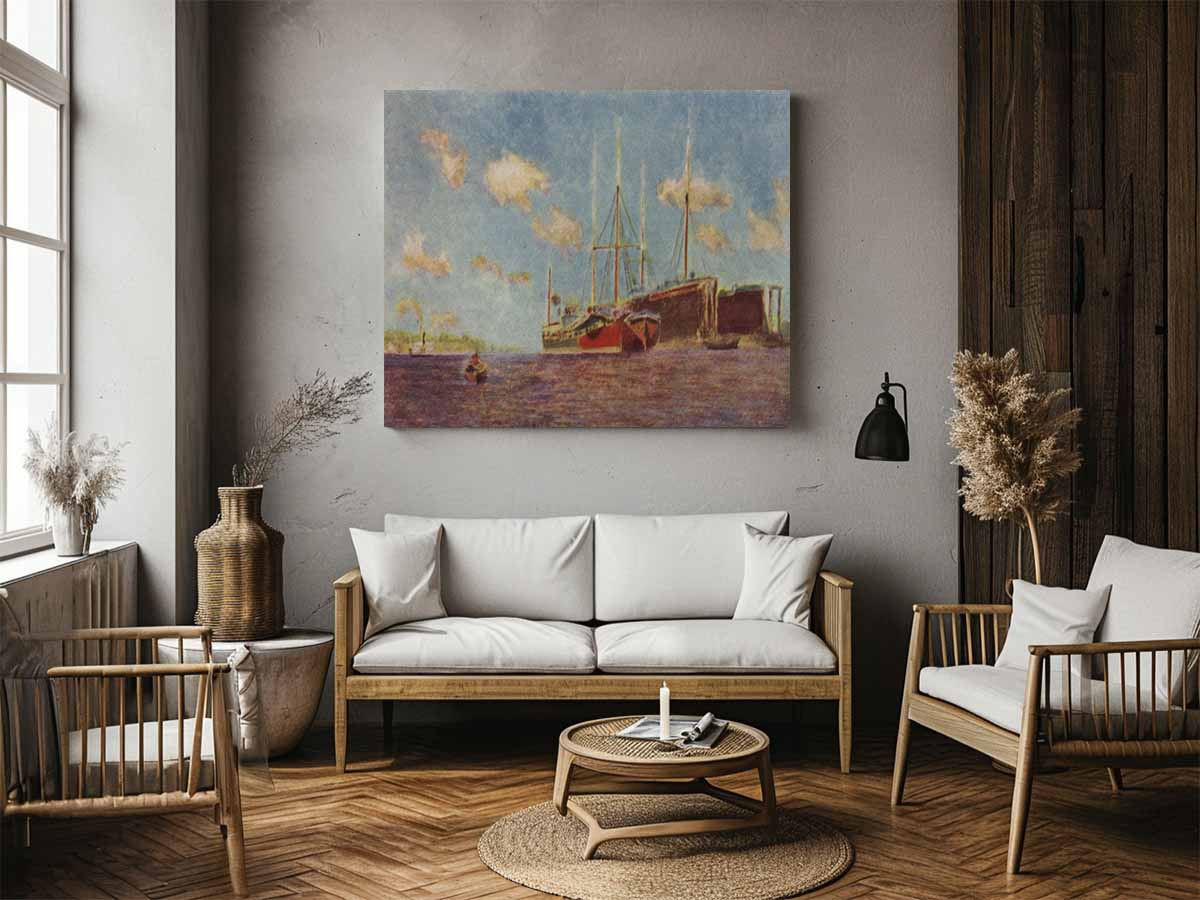 Levitan A fresh breeze On the Volga study