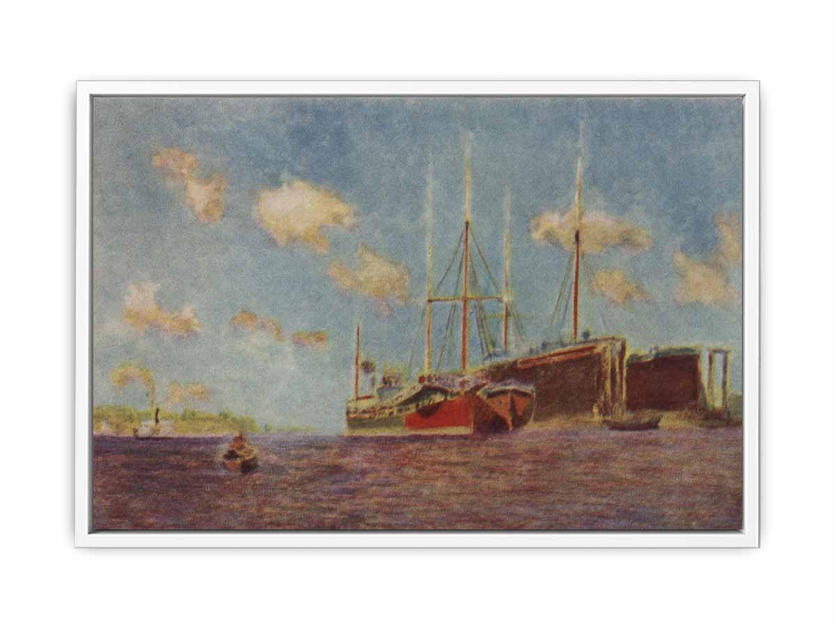 Levitan A fresh breeze On the Volga study