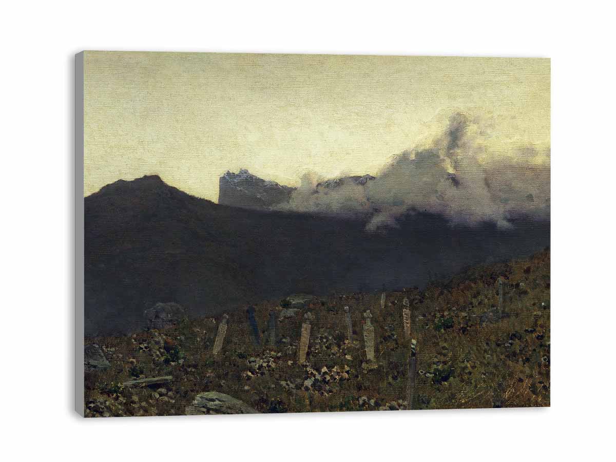 Tatarian cemetery. Crimea.