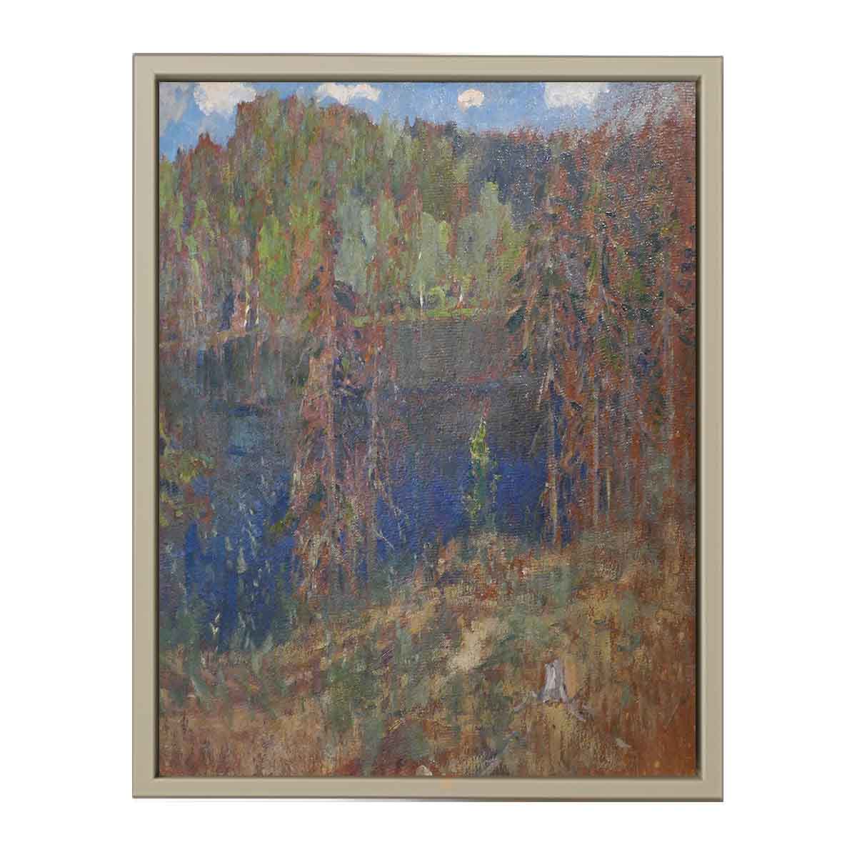Lake in the Forest. House-museum of Isaac Levitan