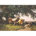 Herd under the Trees
