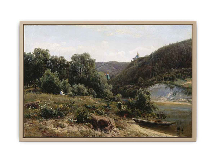 At the monastery