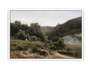 At the monastery