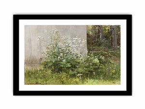 Flowers at the fence