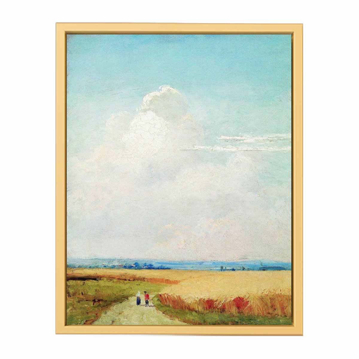 Noon near Moscow. Study