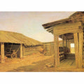 Village courtyard