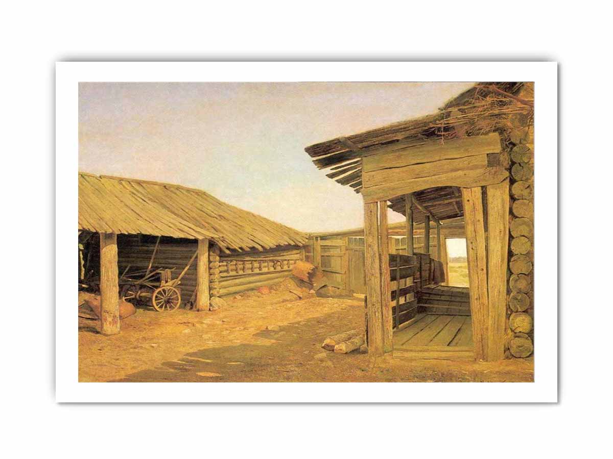 Village courtyard