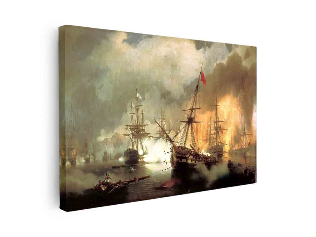 Sea battle at Navarino on October 20 1827