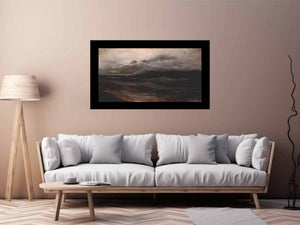 Ships on Stormy Sea, Sunrise