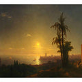 Night at the Rodos island