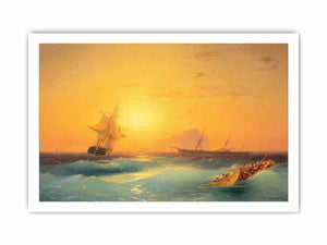 American Shipping off the Rock of Gibraltar