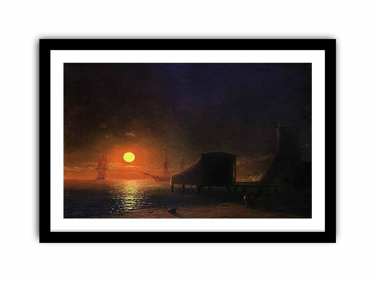 Theodosia. Moonlight night