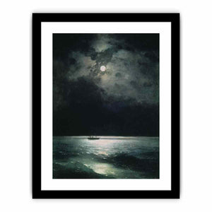 The Black Sea at night
