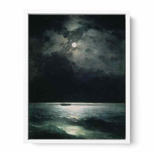 The Black Sea at night