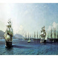Black Sea Fleet in the Bay of Theodosia, just before the Crimean War