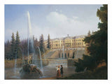 Look to the Large Cascade and Large Petergof Palace artwork preview