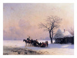 Winter Scene in Little Russia artwork preview