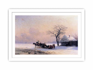 Winter Scene in Little Russia