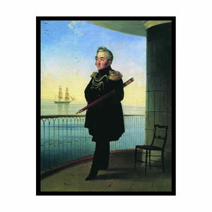 Portrait of vice admiral M.P. Lazarev