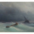 Storm at sea