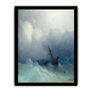 Shipwreck on Stormy Seas
