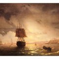 The Harbor at Odessa on the Black Sea