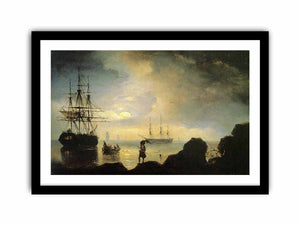 Fishermen on the shore