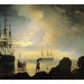 Fishermen on the shore