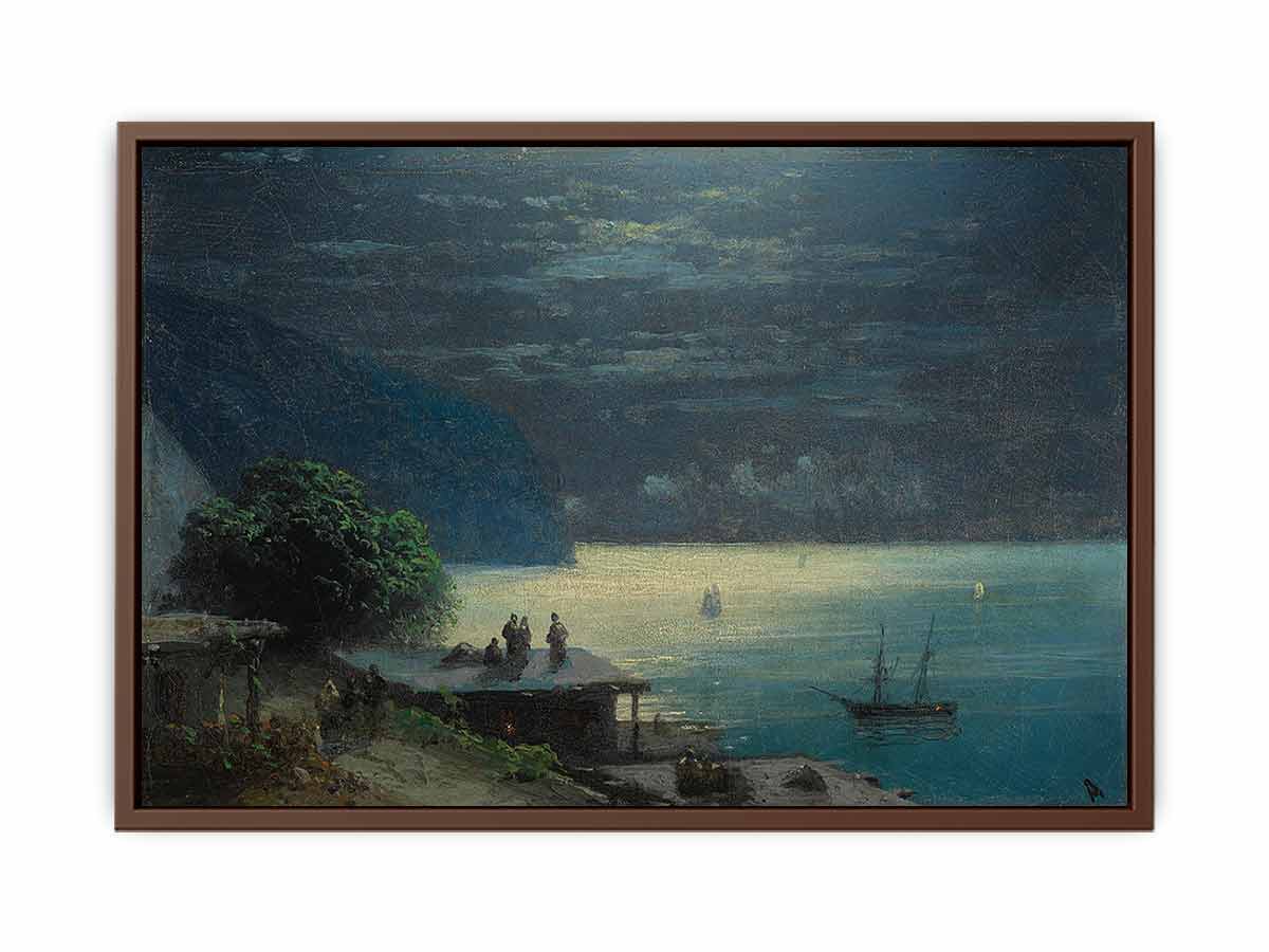 Crimean Coast by Moonlight