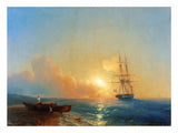 Fishermen on the Beach artwork preview
