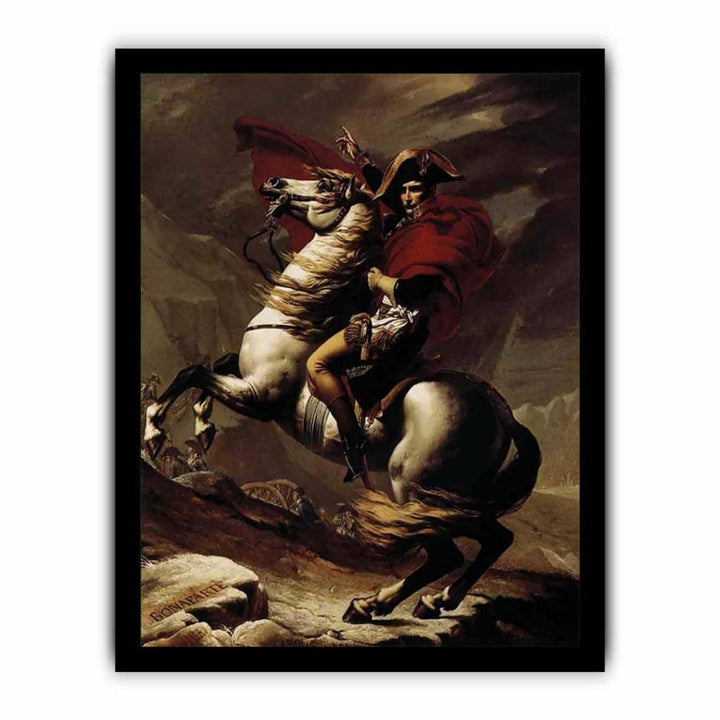 Bonaparte, Calm on a Fiery Steed, Crossing the Alps 1801
