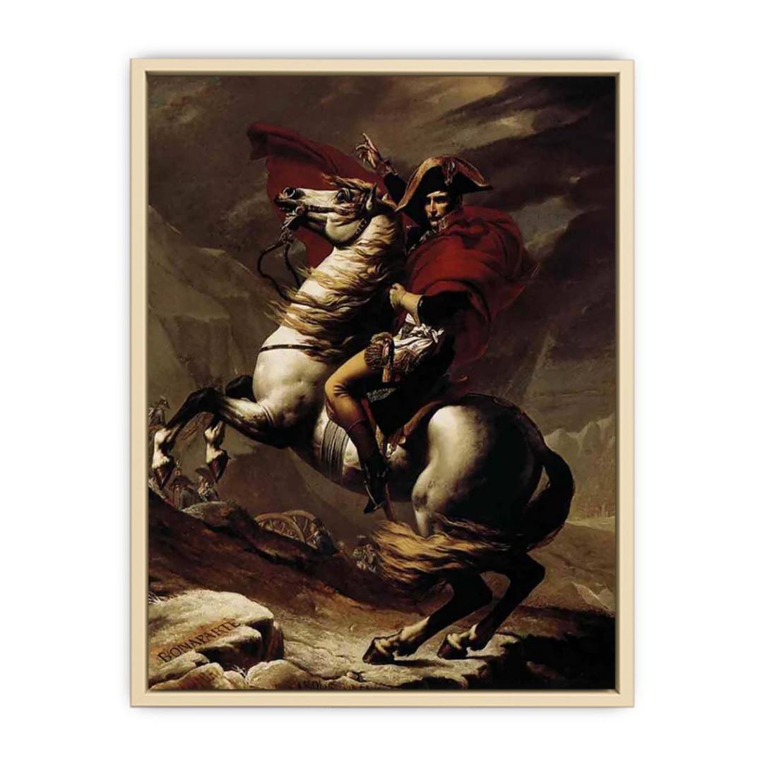 Bonaparte, Calm on a Fiery Steed, Crossing the Alps 1801