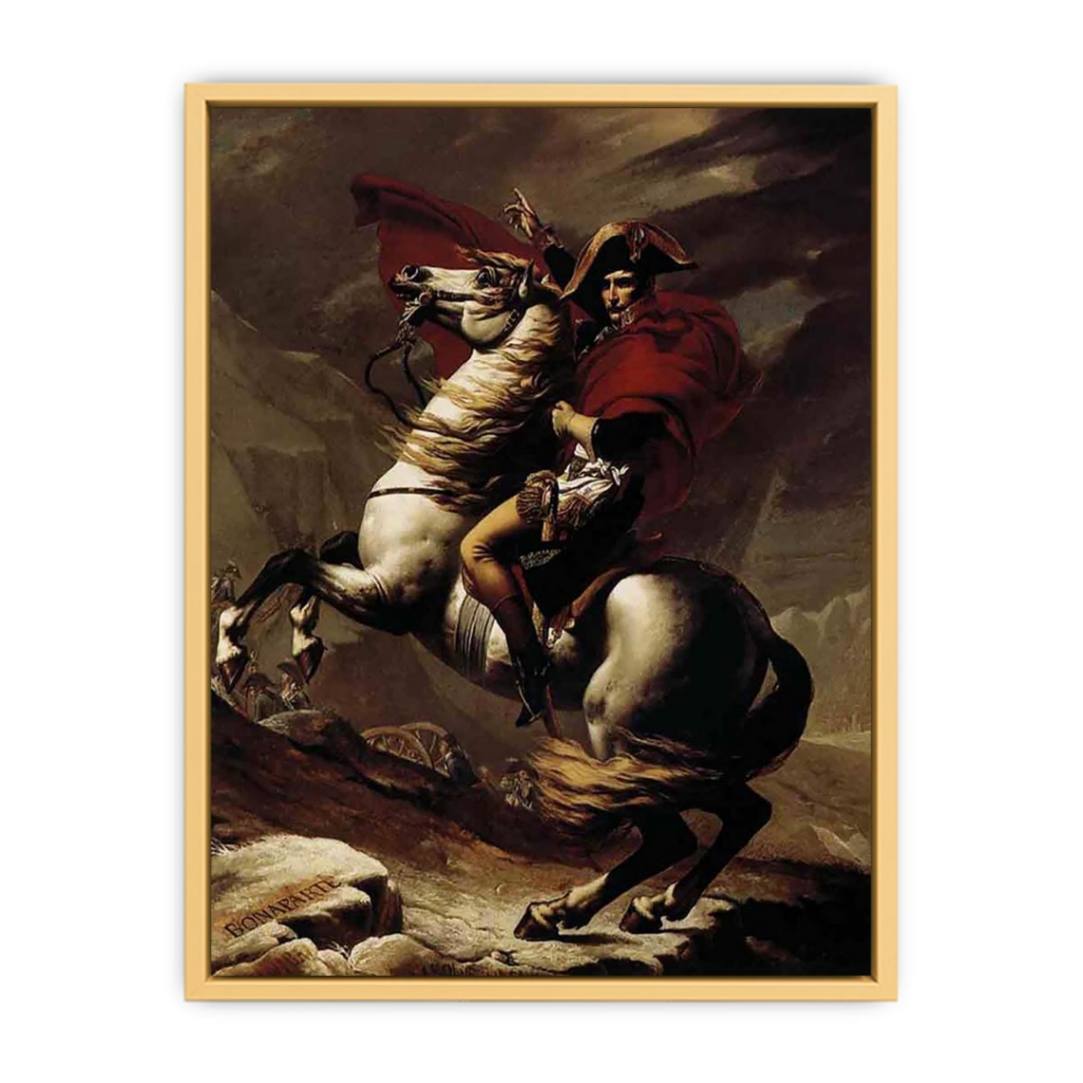 Bonaparte, Calm on a Fiery Steed, Crossing the Alps 1801