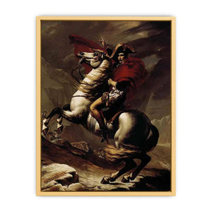 Bonaparte, Calm on a Fiery Steed, Crossing the Alps 1801